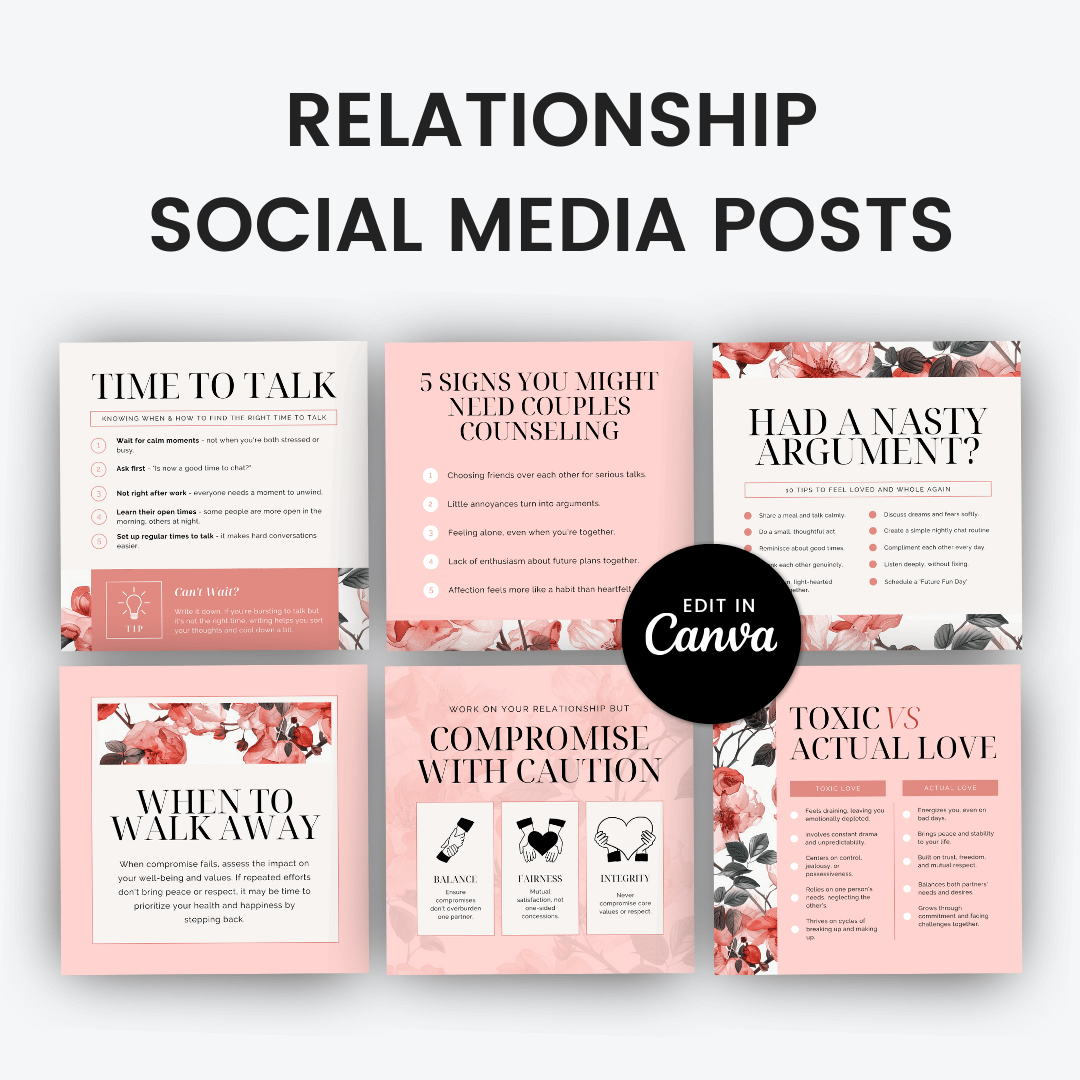 Couple Relationship Social Media Posts