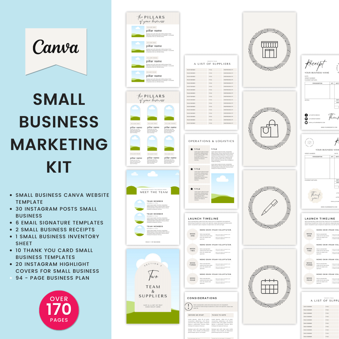 Small Business Marketing Kit