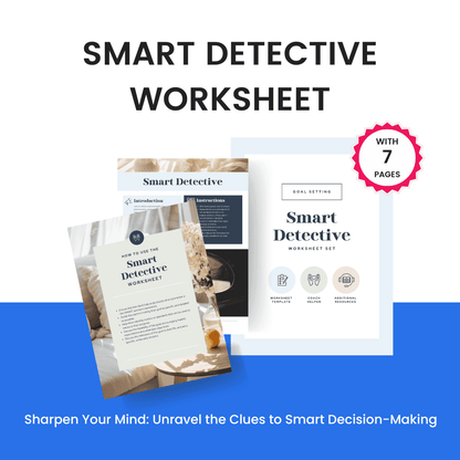 Smart Detective Worksheet Mockup