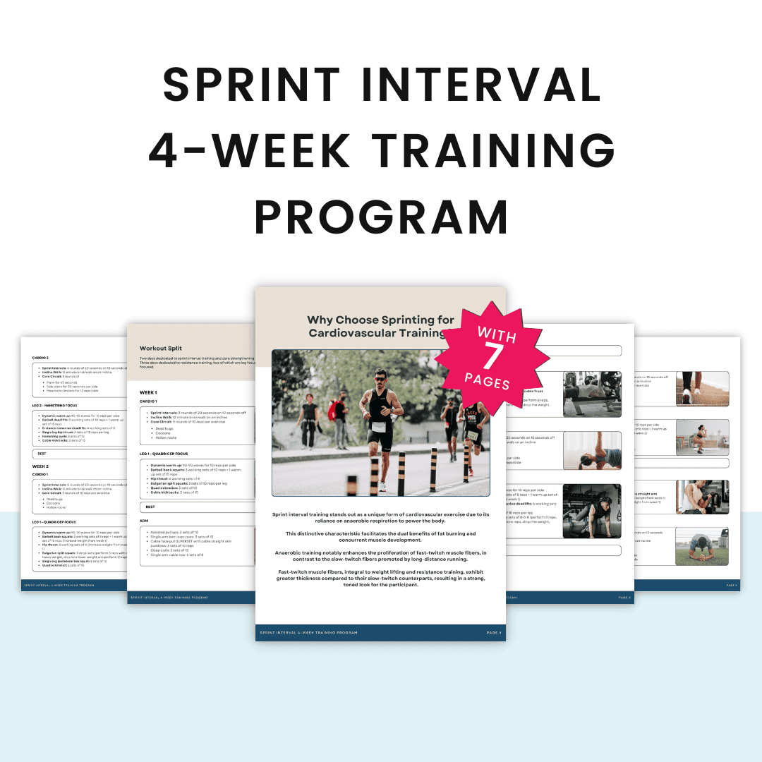 Sprint Interval 4 Week Training Program