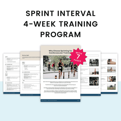 Sprint Interval 4 Week Training Program