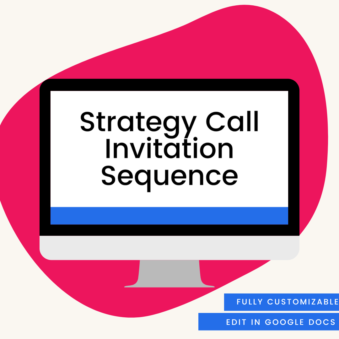 Strategy Call Invitation Sequence