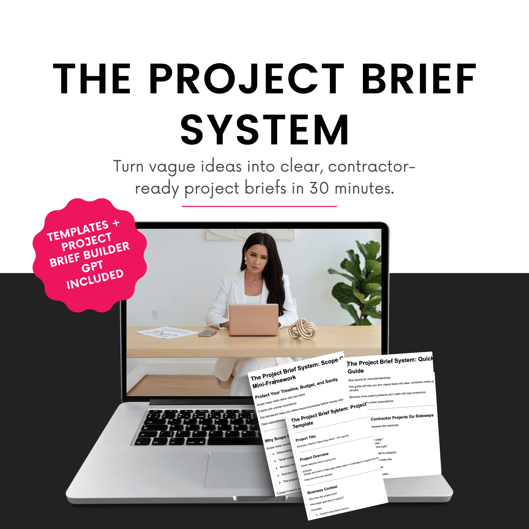 Promotional graphic for &