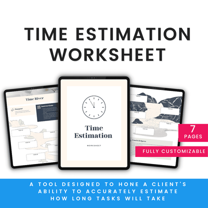 Time Estimation Worksheet