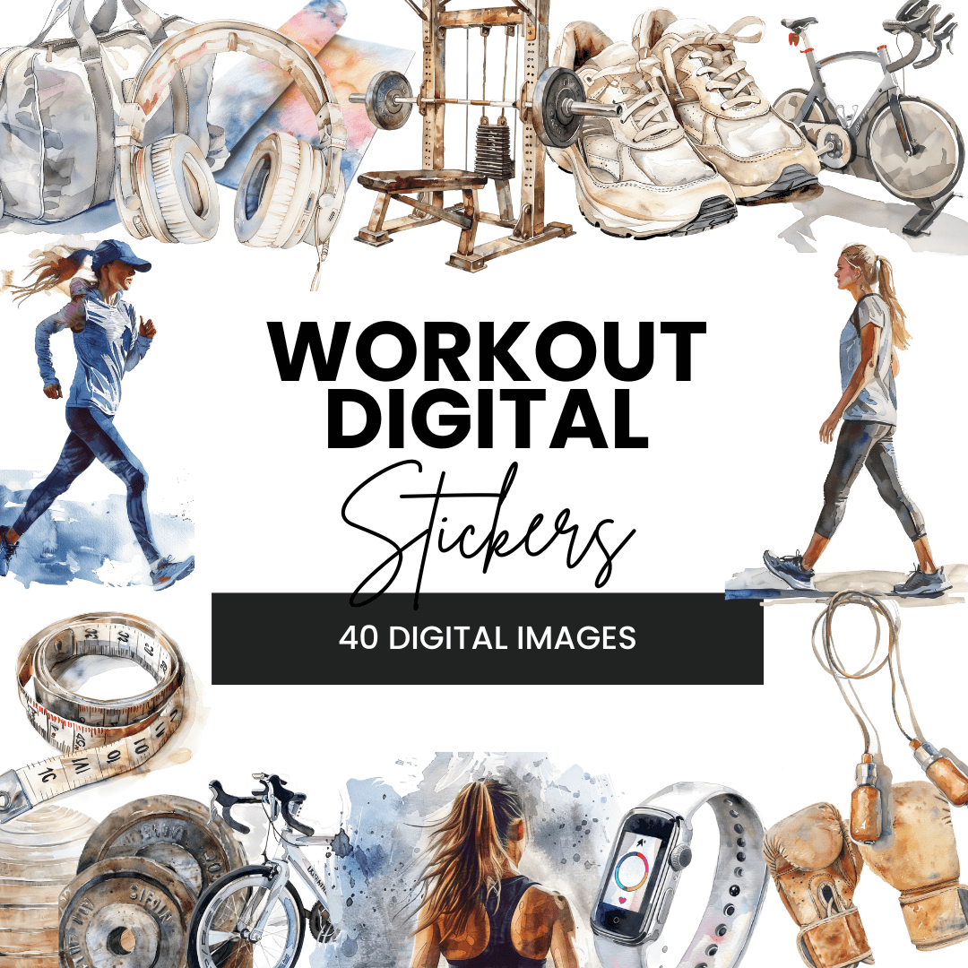 Workout Digital Stickers