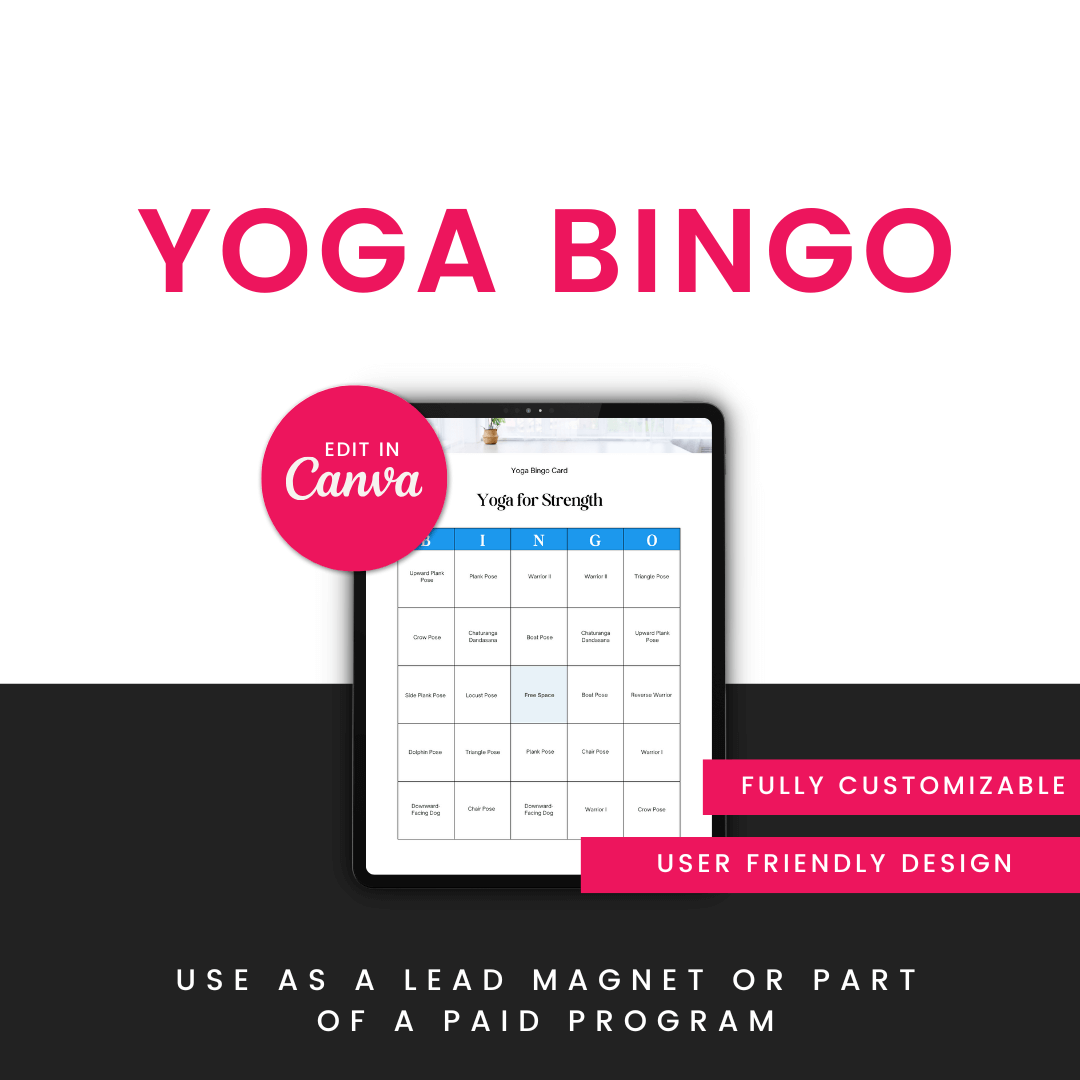 Yoga Bingo