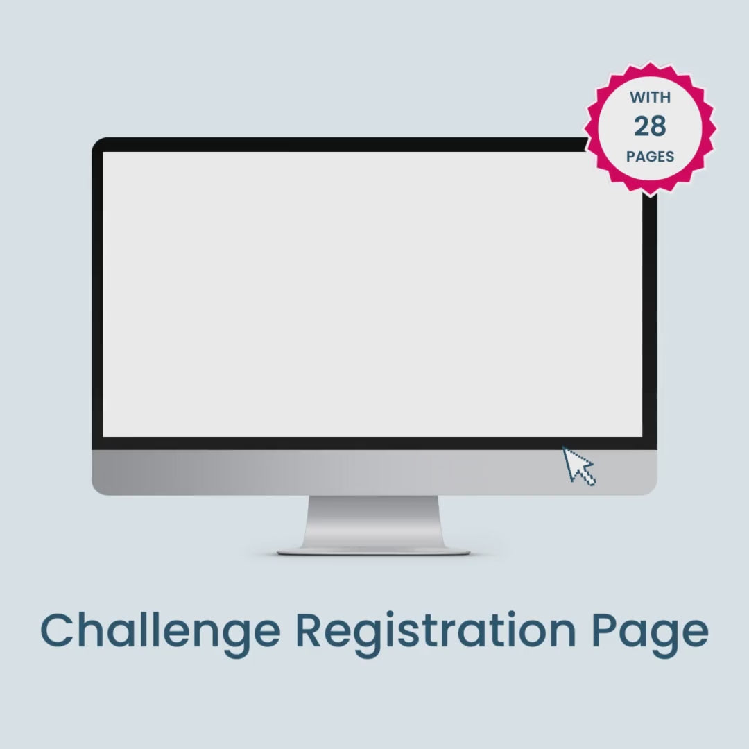 5-Day Challenge Registration Page Template