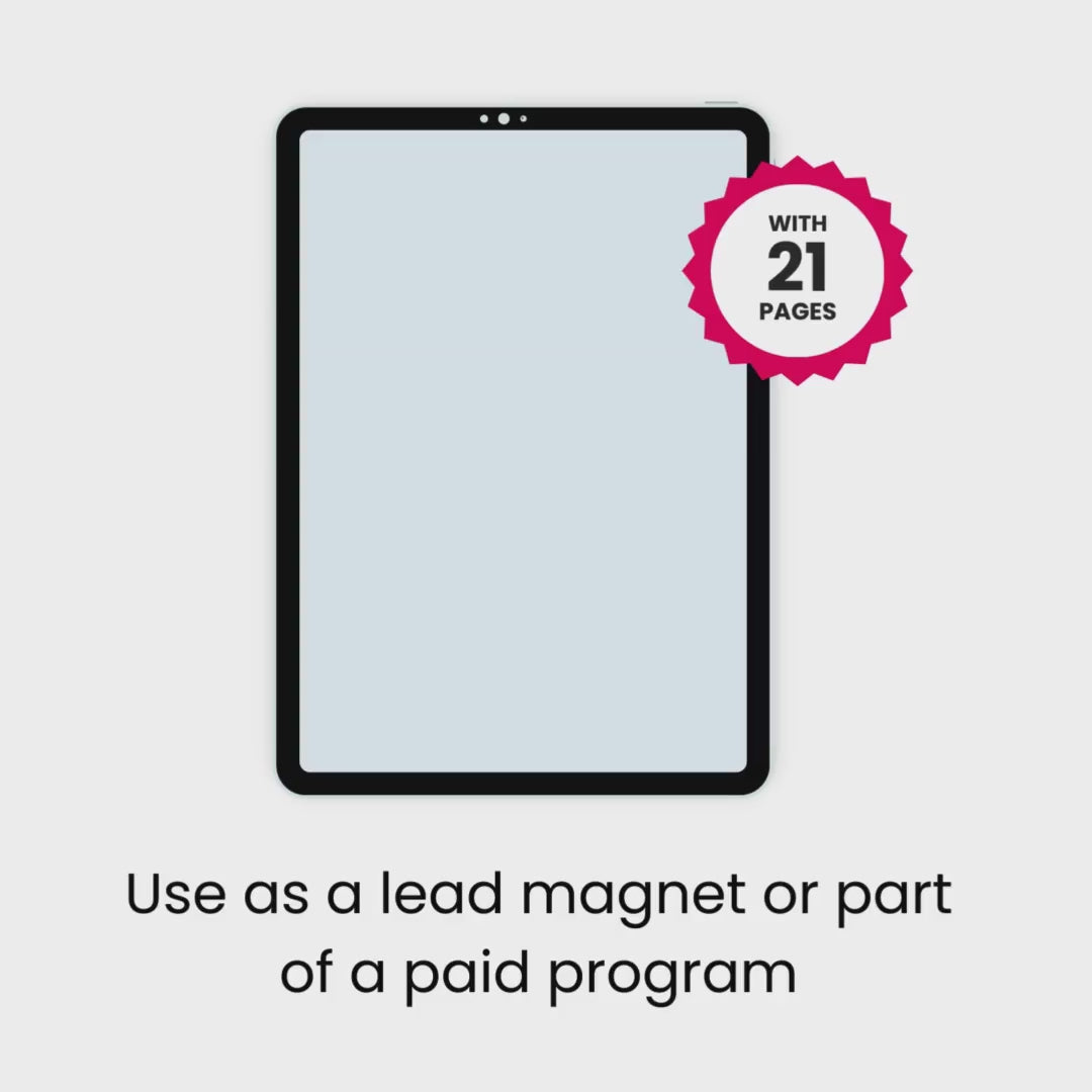 Goal Setting & Progress Tracking Worksheets Done For You