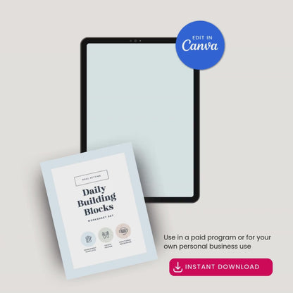 Daily Building Blocks Worksheet Video