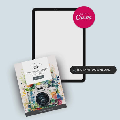 Photography Project Planner Video