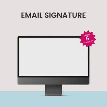 Email signature templates
