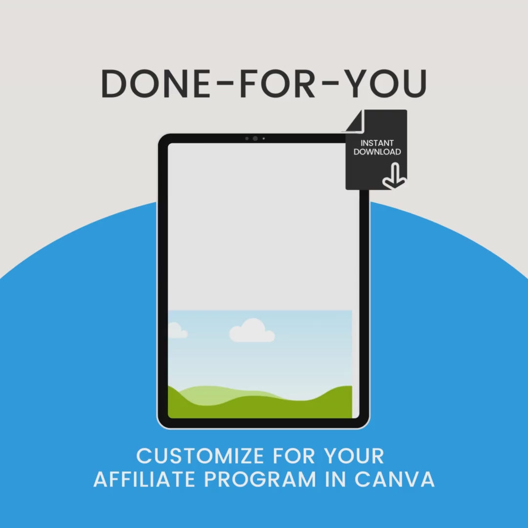Affiliate Guide Done For You Video
