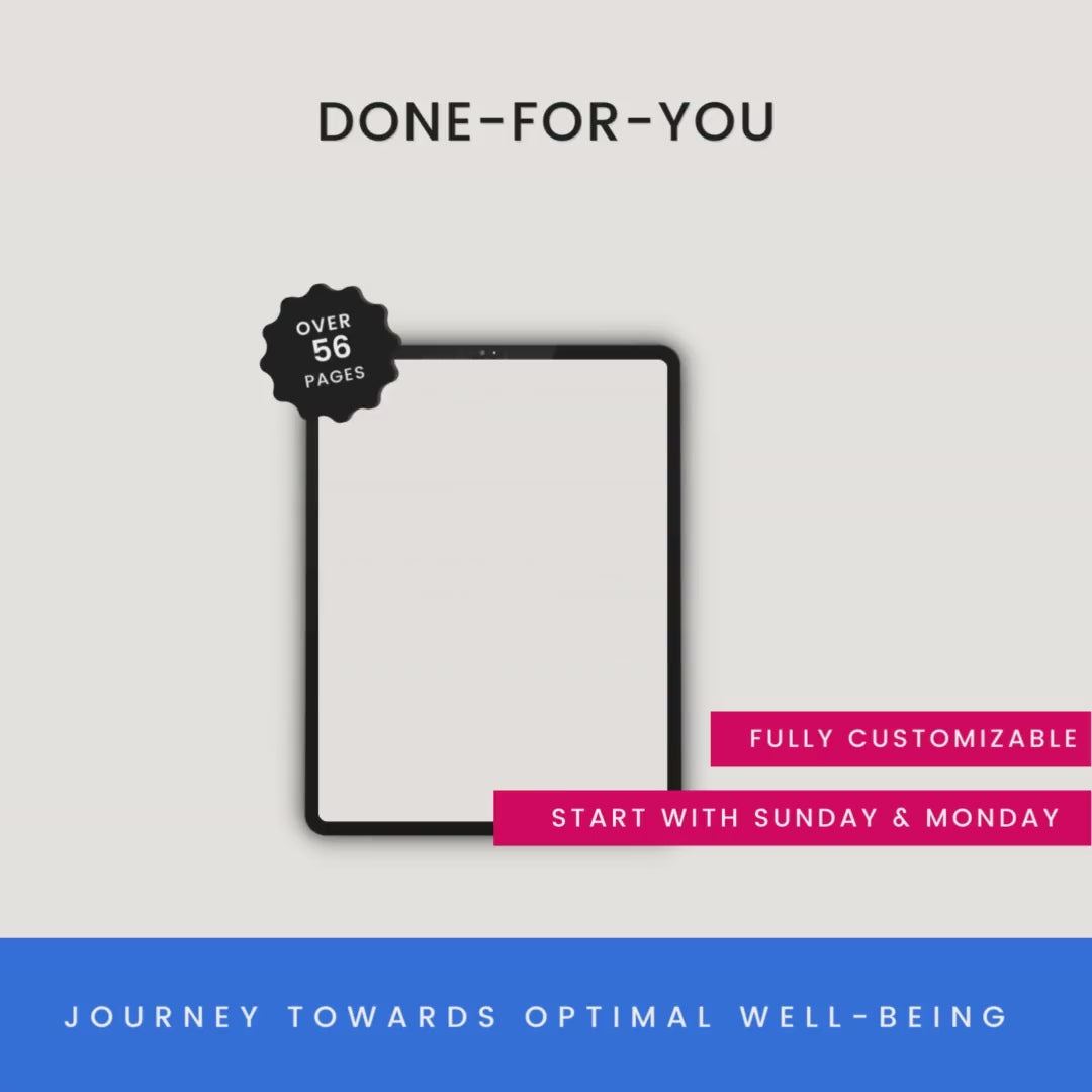 Self Care Journey Planner Done For You Video