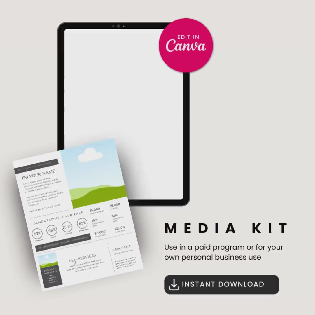 Media Magic Template Kit Video Description