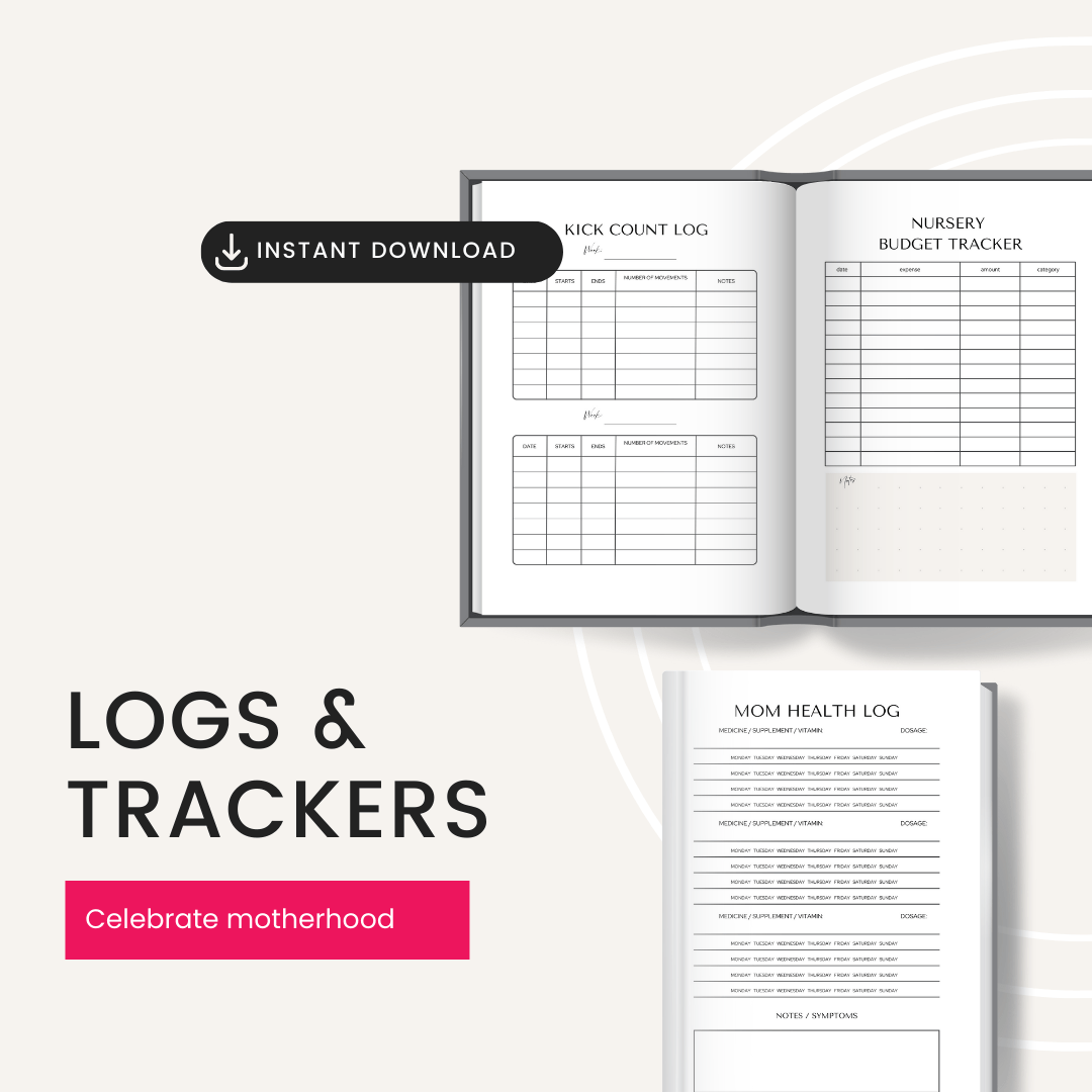 Baby Planner Logs And Trackers