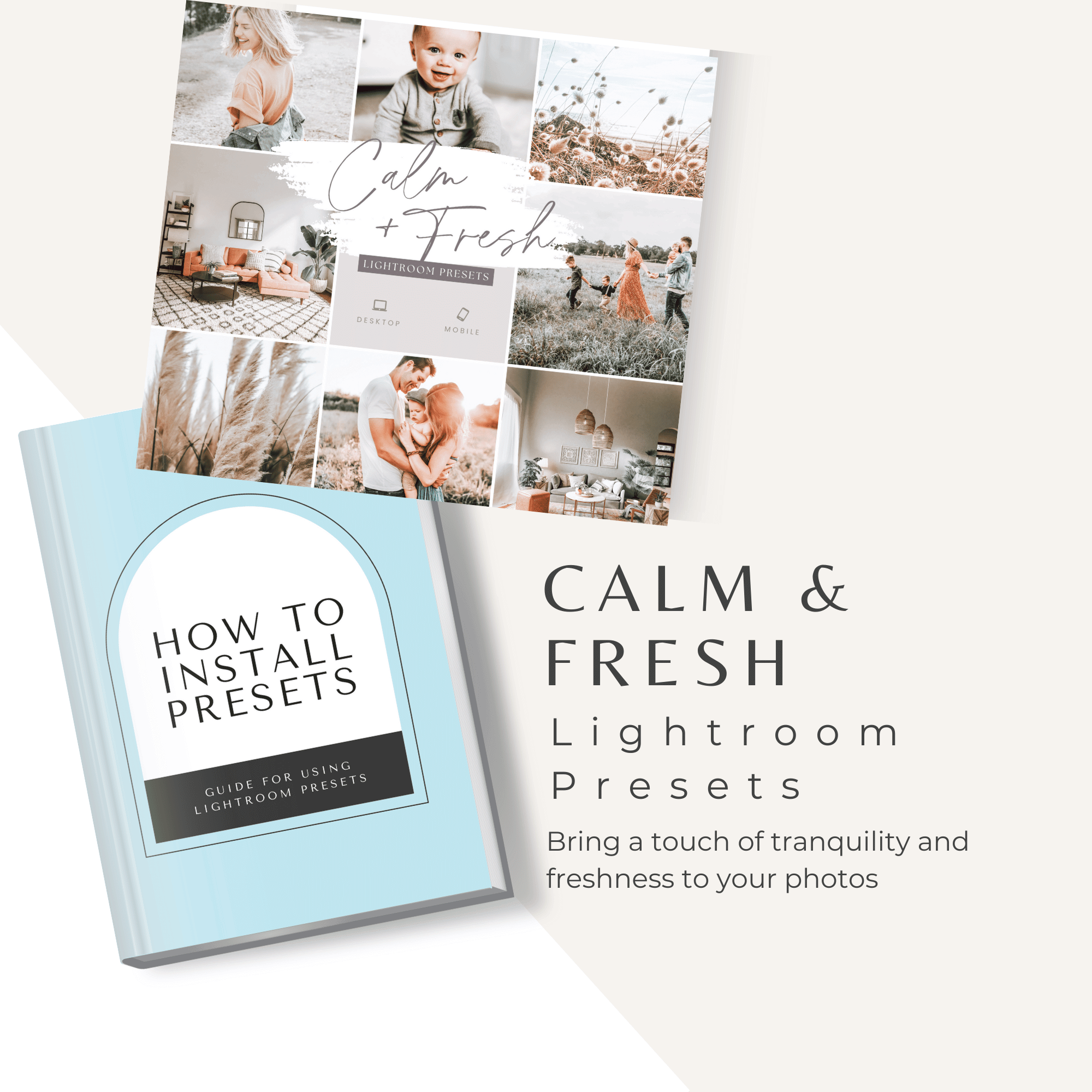 Calm &amp; Fresh Lightroom Presets