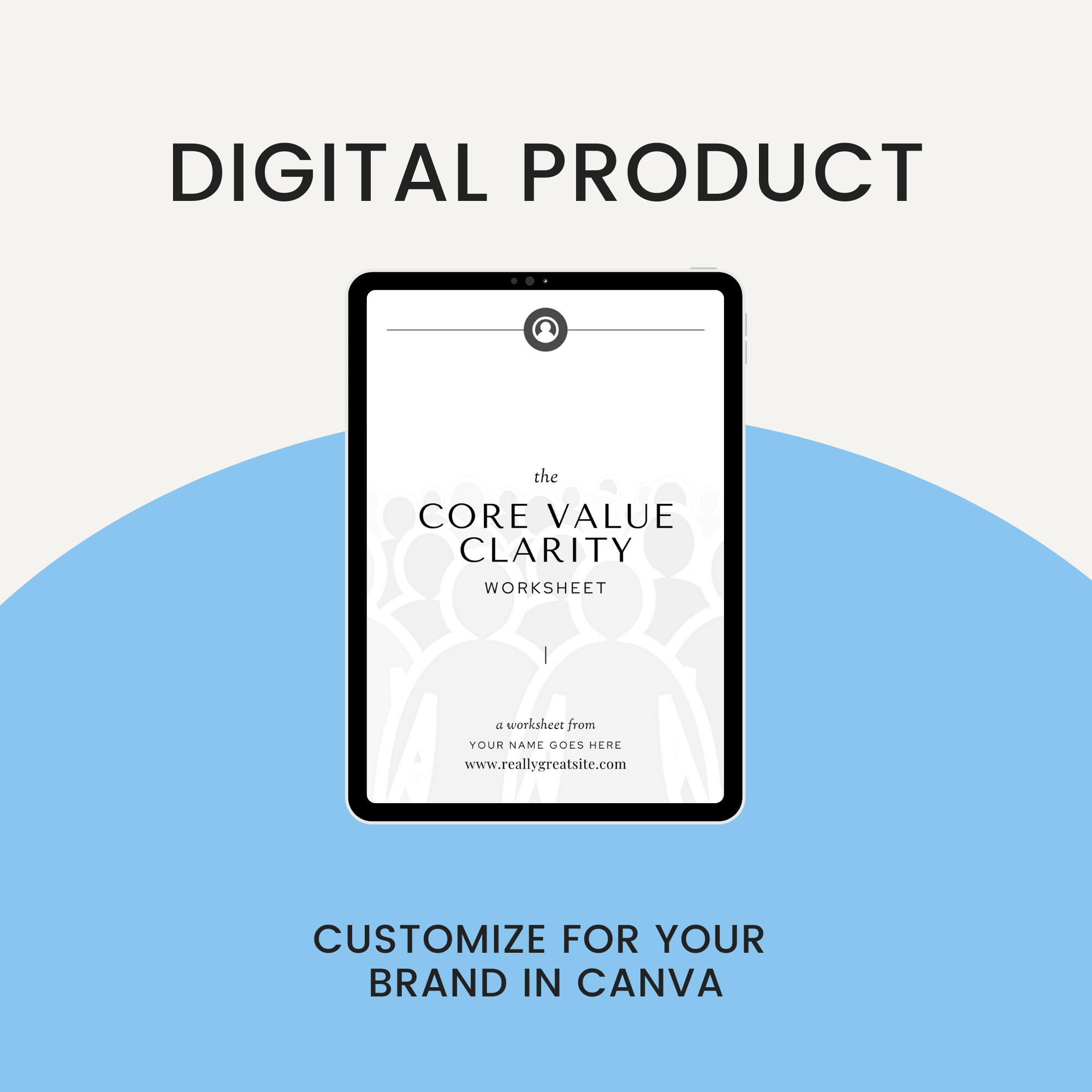 Core_Value_Clarity_Worksheet_Digital_Product_Customize_In_Canva