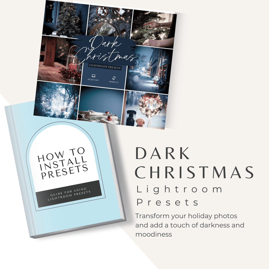 Dark Christmas Lightroom Presets