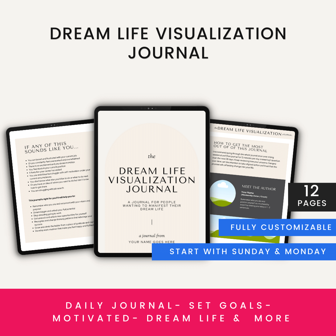 Dream Life Visualization Journal – HelloContent