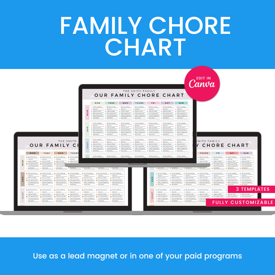 Family Chore Chart Images