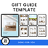 Gift Guide Template Product Images