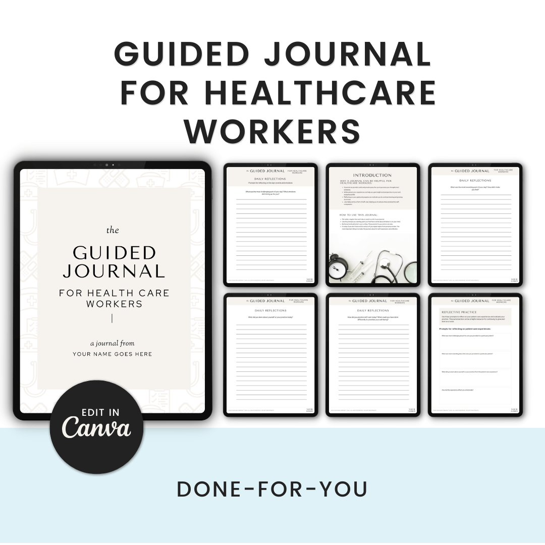 Guided Journal For Healthcare Workers