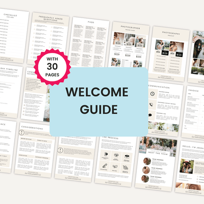      Photographer Marketing Toolkit Welcome Guide