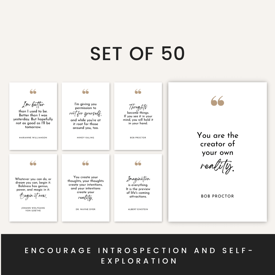 Reflection Cards Set Of 50