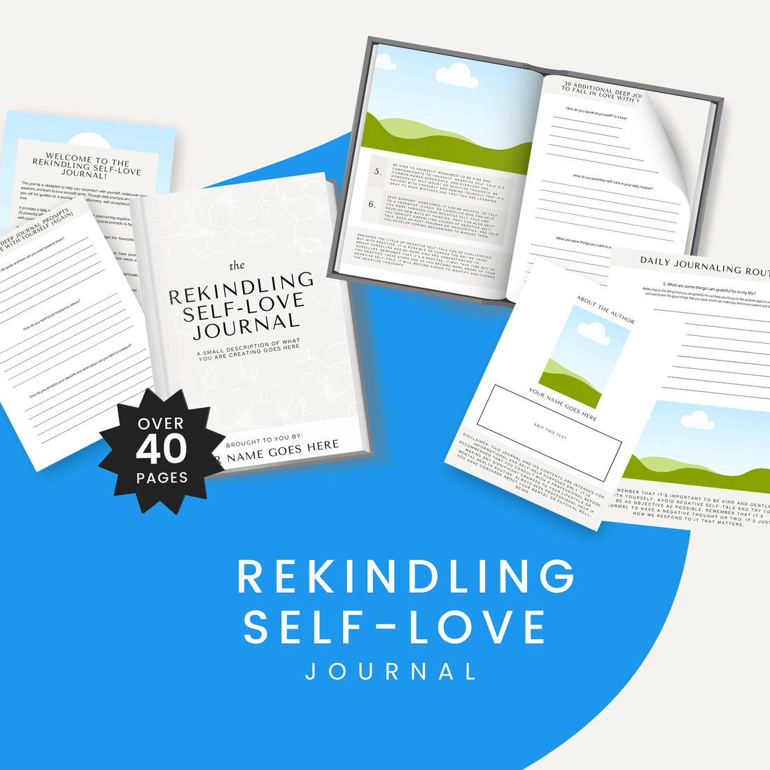 Rekindling Self Love Journal