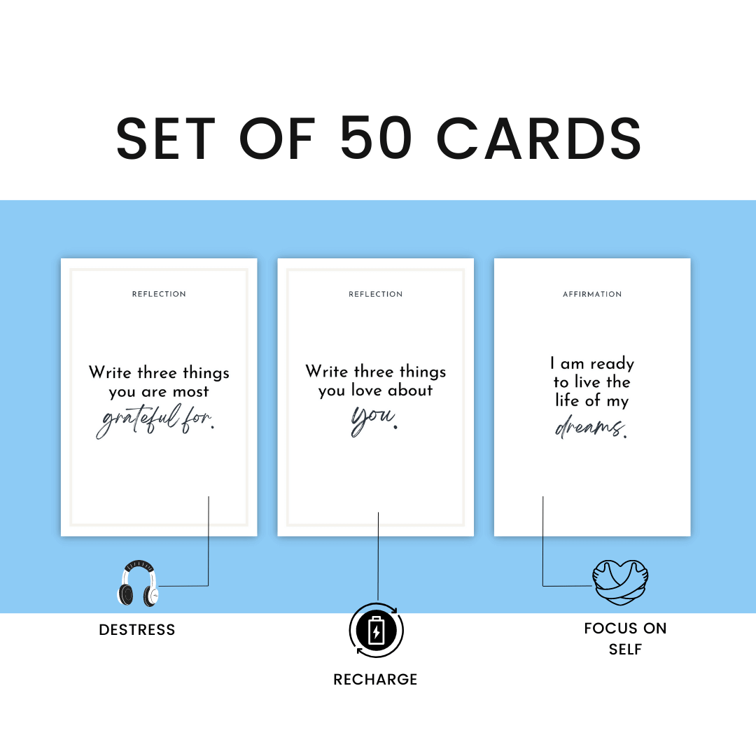 Self Care Cards Set Of 50