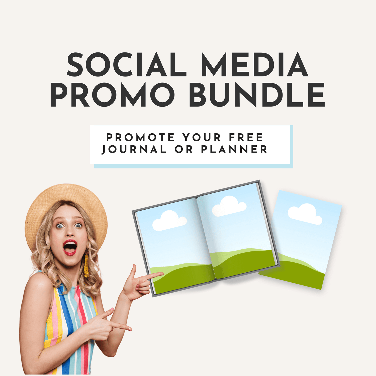 Social Media Promo Bundle Free Journal Planner