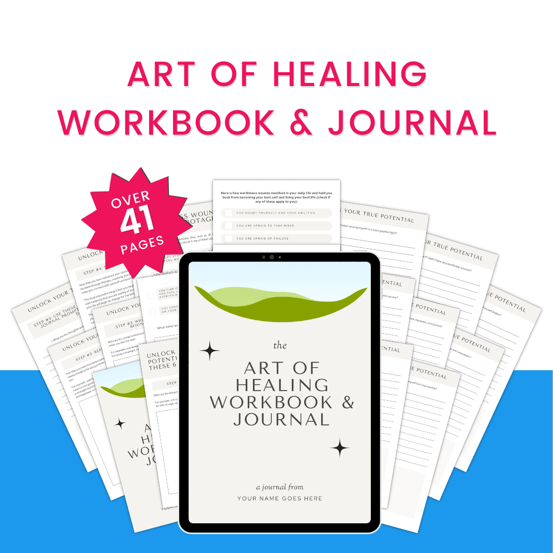 Art of Healing Workbook and Journal Product Images