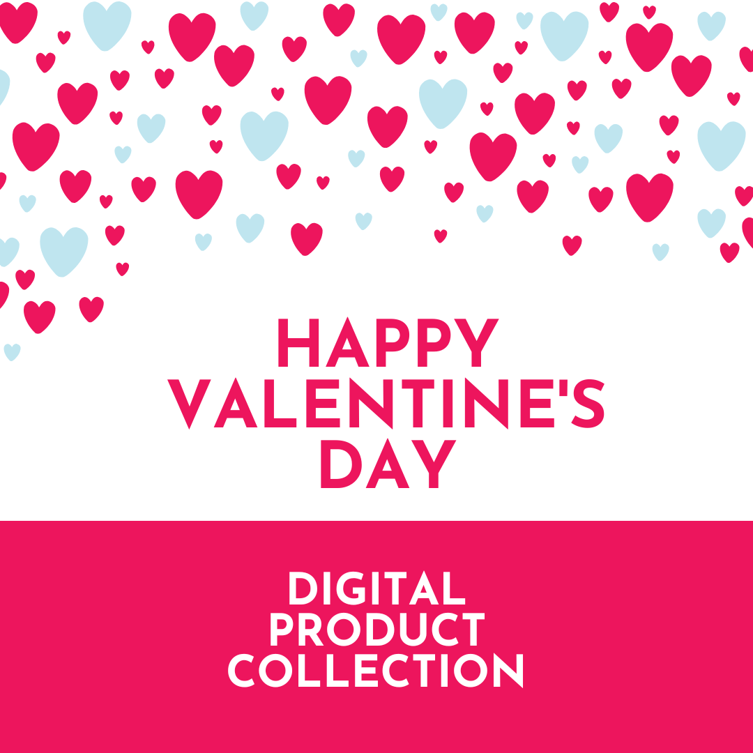 Valentines Day Digital Product Promo Pack Images