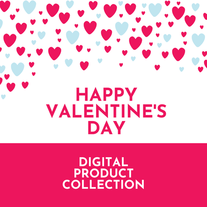 Valentines Day Digital Product Promo Pack Images