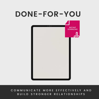 Communication Styles Workbook Done For You Video